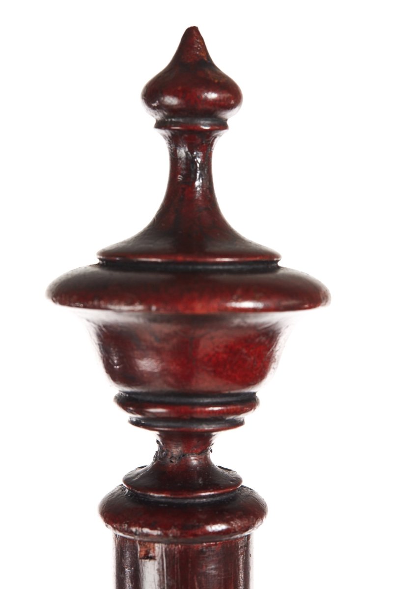 Quality Victorian Mahogany Pole Screen - Image 3